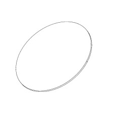 Rauchlochabdeckung oben schwarz 3mm