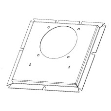 Deckel geschweißt schwarz