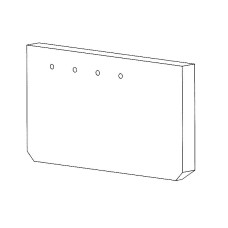 Schamott D AQUARIS 336.15-WT 30x190x340
