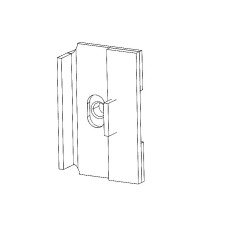 Glashalterung schwarz— Set Prunus 332.15-ST