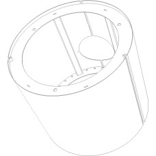 Ficus Kalius grande Haube komplett schwarz