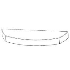 Deckplatte Bali 296.17 Woodstone