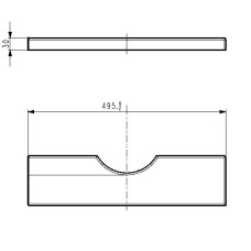 DECKPLATTE 304.15/2 RAINBOW