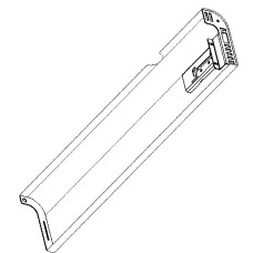 ND-BOK PRAVÝ SVAŘOVANÝ DÍL - antracit