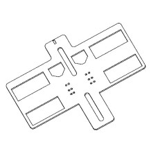 ND-PLECH REGULACE SVAŘOVANÝ DÍL (10 kW) - antracit