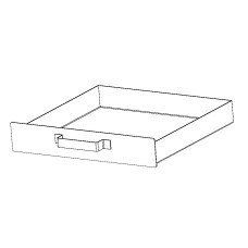 ND-POPELNÍK SVAŘOVANÝ DÍL - černá