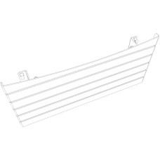 BLENDE VORNE UNTEN gussgrau