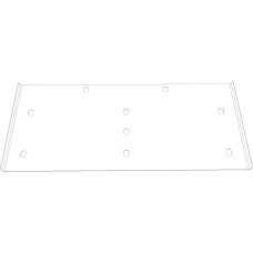 HINTERLEGBLECH BLENDE OBEN CHAMPAGNE 310.06