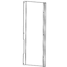 Seitenwand vorne re lackweiss 434