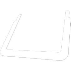 Abschlussrahmen anthrazit 517.08