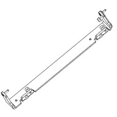Türscharnier (komplett)/anthrazit HSP6 538.08-WT