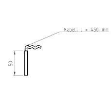 Thermofühler Abgas HSP6 538.08-WT