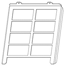 Fingerschutzgitter HSP6 538.08-WT