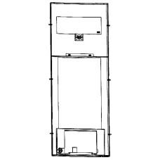 Frontrahmen anthrazit/schwarz 538.08-HSP6 WT