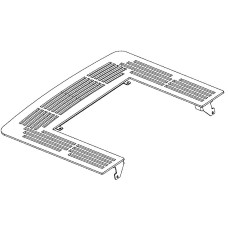 Deckplatte/perl-anthrazit HSP6 538.08-WT