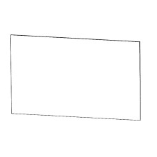 Glasscheibe außen 4*400*678