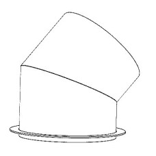 Rauchrohrstutzen Trend 184.18 /Esprit 185.16