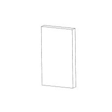 ND-DESKA BOČNÍ 30*168*288 ŠAMOT