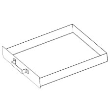 ND-POPELNÍK SVAŘOVANÝ DÍL - antracit