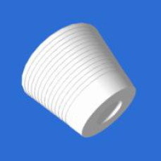 BEDIENUNGSKNOPF weiß Modell 899914/UP804-9016-PS3 Werkstoff: Melopas N 41062 R