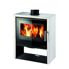 Kaminofen CALMA easy 347.15 C Keramik weiß