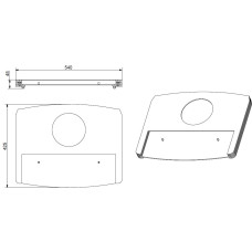DECKPLATTE SCHWARZ 305.15/2
