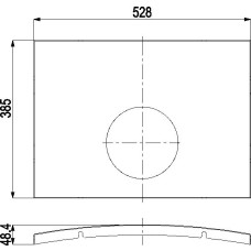 DECKPLATTE GGRAU 367.19-WT