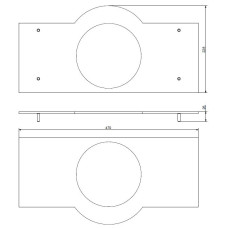 DECKPLATTE HINTEN 318.15