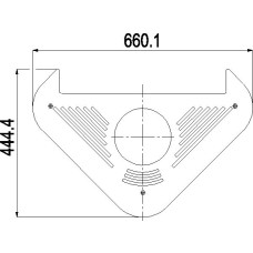 DECKPLATTE HINTEN ANTHRAZIT 267.17