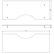 DECKPLATTE VORNE 317.15