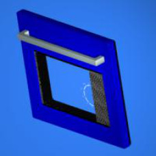 DH75/85 BACKTÜR BLAU RECHTS (LiF)