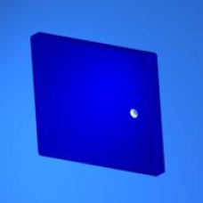 DH75/85 HEIZTÜRBLENDE BLAU