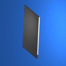 DH75/85 SEITENWAND ohne Loch  ANTHRAZIT LINKS