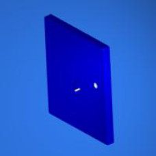 DH75/85 ZUGTÜRBLENDE BLAU RECHTS (LiF)