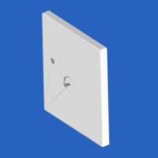 DH75/85 ZUGTÜRBLENDE WEISS LINKS (ReF)