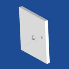 DH75/85 ZUGTÜRBLENDE WEISS RECHTS (LiF)