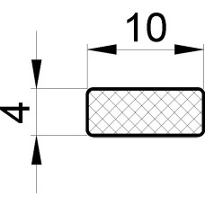 DICHTUNG Glas 10x4 275.15
Bitte länge der Dichtung am Gerät abmessen und ganze Laufmeter bestellen .