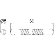 FEDER Feuerraumtür 266+267.17+367.19