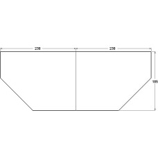 FLIESE-WF 252.17 238x188G Paar