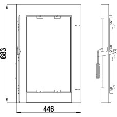 HEIZTÜR GGRAU 216.15 kompl.