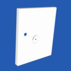 HSD76+86AS ZUGTÜRBLENDE WEISS LINKS (ReF)