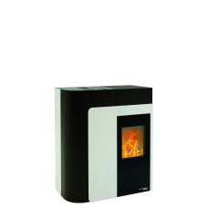 HSP 8 VOLTERRA II 445.08 perl-schwarz/Front weiß,  inkl. WLAN Modul