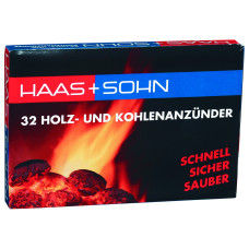Holz+Kohle-Anzünder 32-er