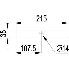 MONTAGEPLATTE f.Stein 269.15
