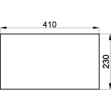 NAHRADNI DIL - SKLO 4*230*410