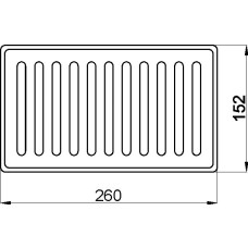 NAHR. DIL-ROST 28*152*260-ANTR