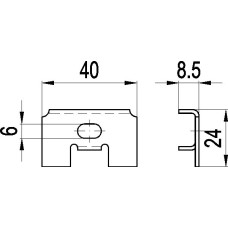 NAHR. DIL -LISTA SKLO 40-CERNA