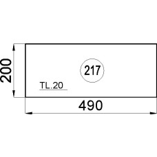 ND-CIHLA 217 20*200*490 AS-750