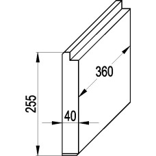 ND-CIHLA BOC. DOLNI 40*360*255