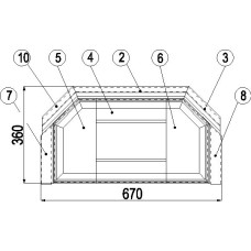 ND-KOMPL.SADA CIHEL KOMFORT II